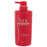 Кондиционер для волос "Silk", увлажняющий, с природным коллагеном, 550 мл артикул 12019b.